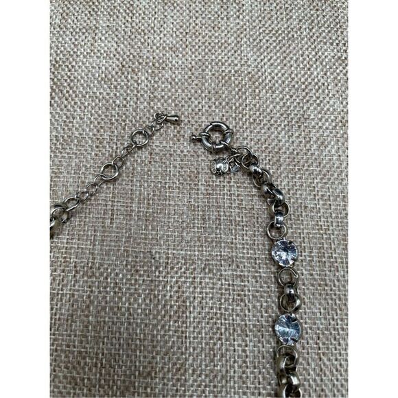 J. Crew Multicolor Jeweled Statement Necklace Adjustable Lobster Clasp - Picture 5 of 7